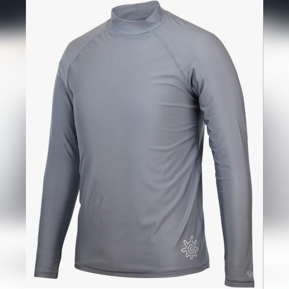 UV SKINZ Men’s Long Sleeve Sun & Swim Shirt with UPF 50+ Salt Water Resistant XL
